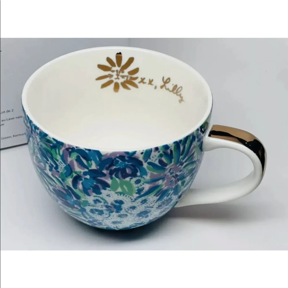 Lilly Pulitzer NWT 12 Oz Ceramic Mug Set ONE ONLY! - Picture 5 of 11